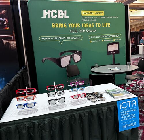 Latest company news about HCBL exibido com sucesso na CinemaCon 2026 em Las Vegas